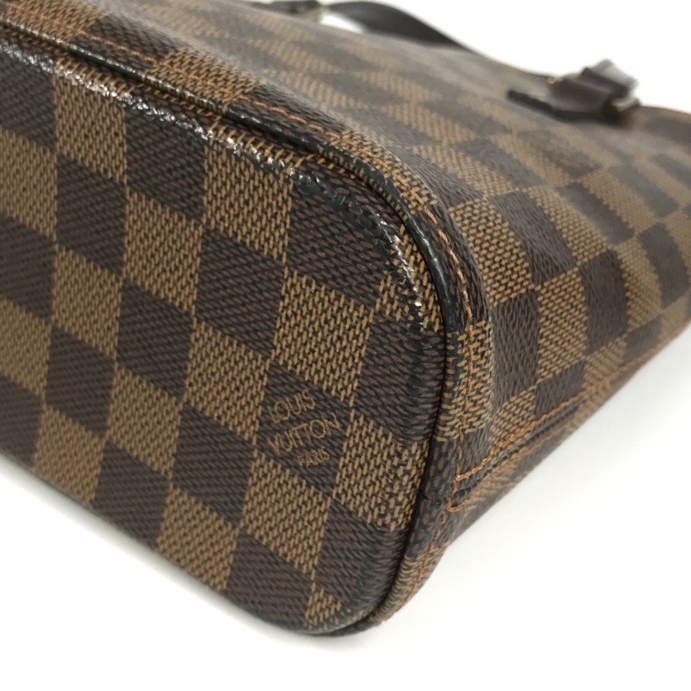 LOUIS VUITTON Authentic Brown Damier Canvas Tote Bag - Picture 8 of 14
